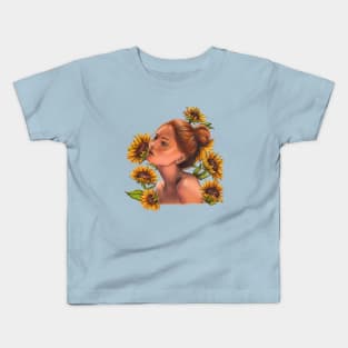 Sunflowers Kids T-Shirt